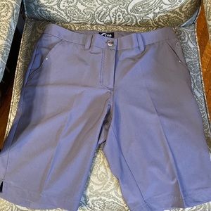 Zyia Active Gray Club House Shorts. Large NWOT